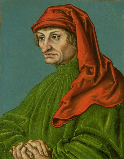 Portrait of a Man by Lucas Cranach the Elder